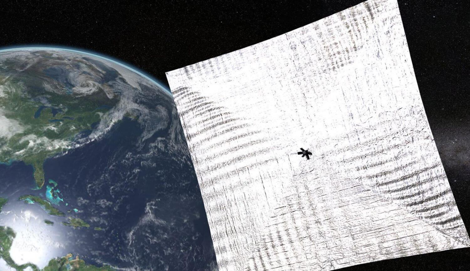 Vela solar LightSail 2 puede volar directamente encima de usted. Como ver?