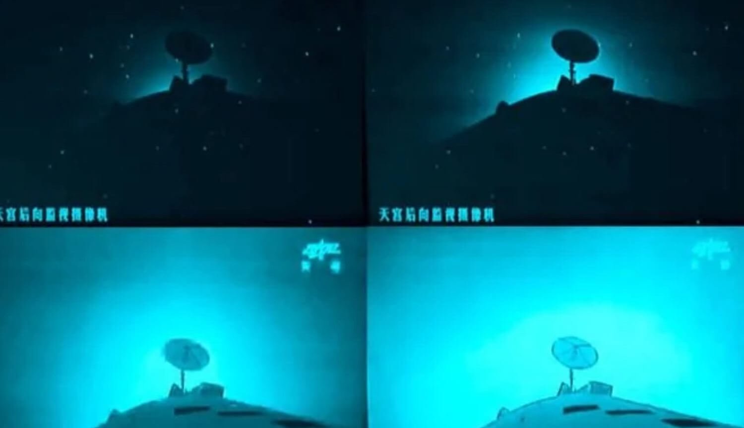 #ビデオの最後の秒の生命、地球に中国の宇宙駅