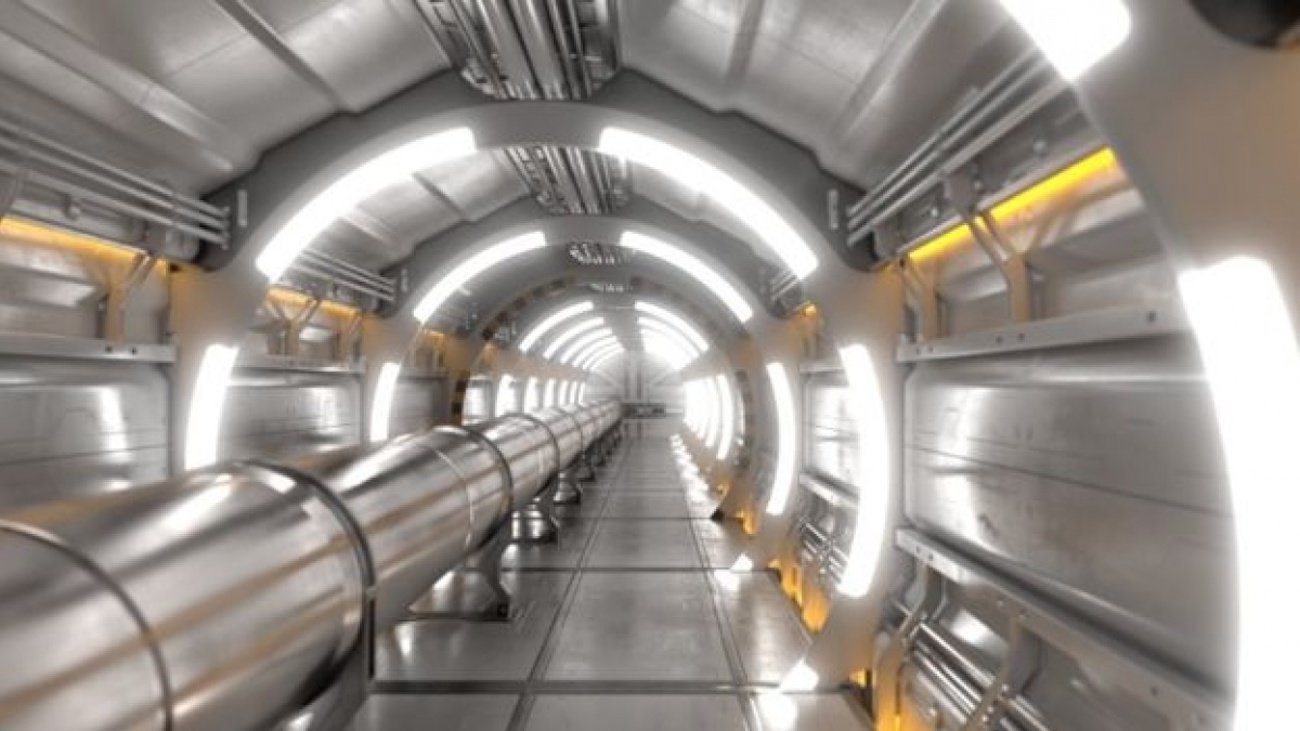The large Hadron Collider will be... to heat the home
