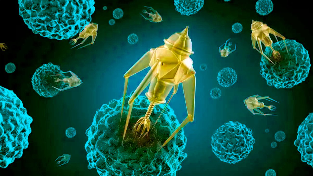 Como novos microrobôs ajudar no tratamento do câncer