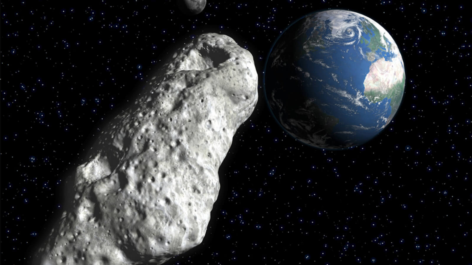 Flies to the Earth a huge asteroid the size of a skyscraper