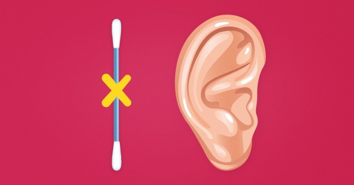 Dlaczego nie można czyścić uszy wacików do uszu?
