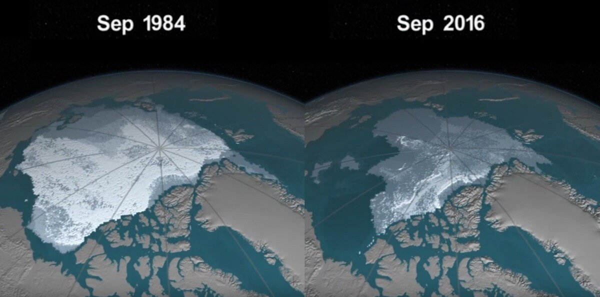 Dans l'Arctique, il neige avec des particules de plastique