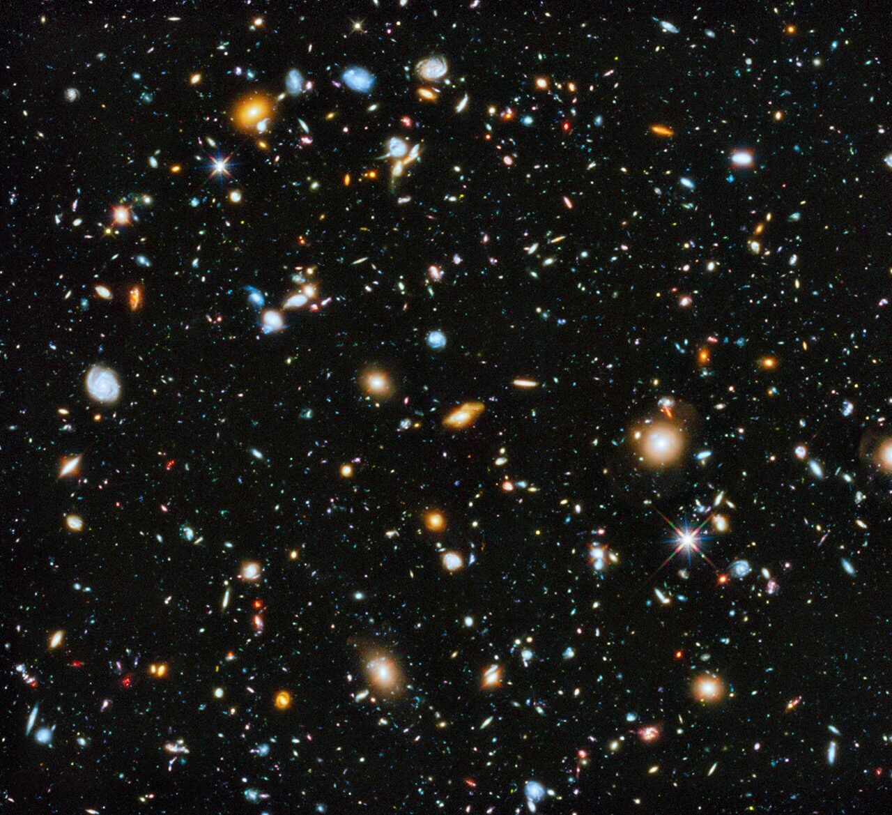Vad är mellan galaxerna?