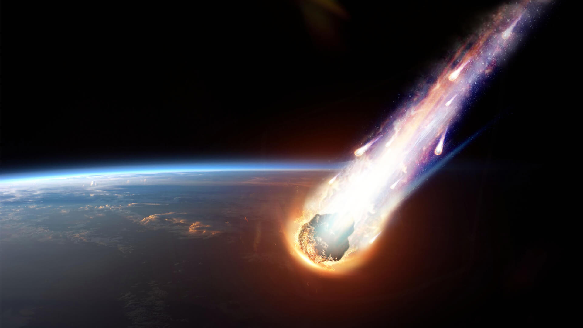 Kan en meteor orsakar brand?