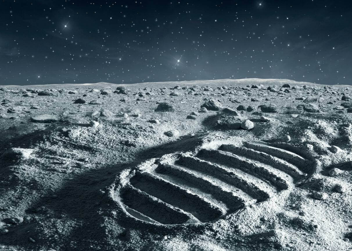 Foi encontrado uma forma de tornar a poeira lunar em oxigênio