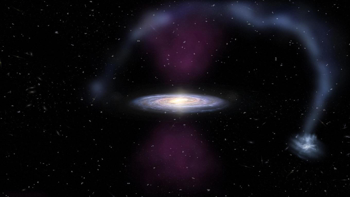 Le centre de la voie Lactée a explosé de 3,5 millions d'années