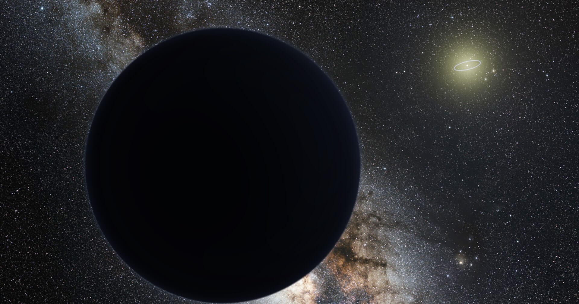 Si «la Planète 9» être un trou noir?