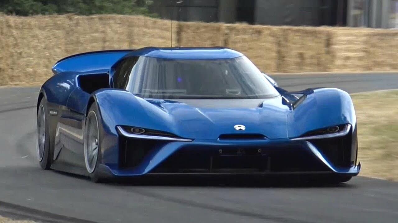 Қытай электрокар Nio EP9 қуаты 1341 л. с. — машина 