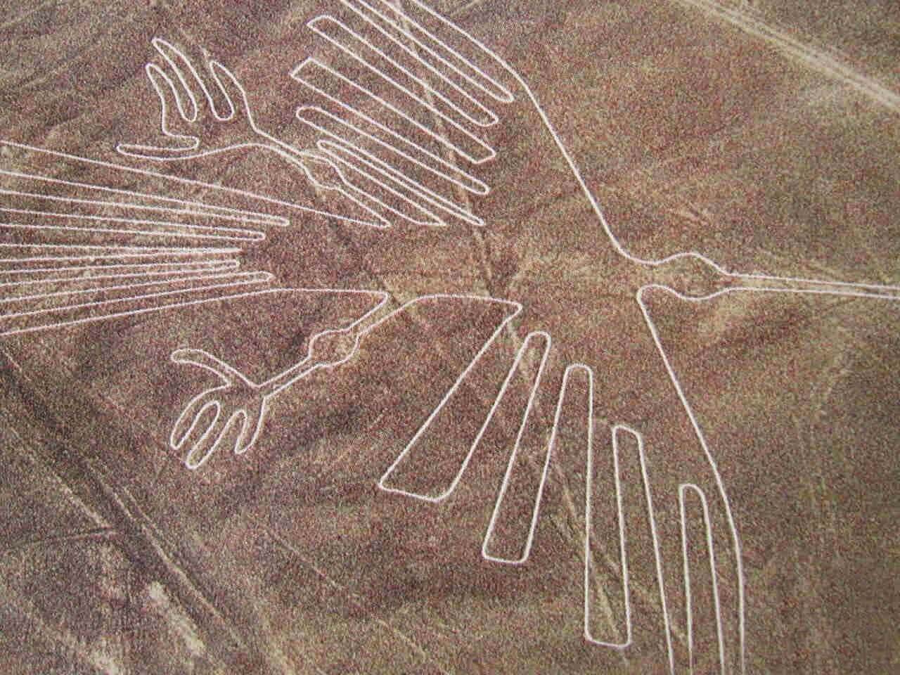 Ancient peoples drew on the Earth drawings, visible only from a great height
