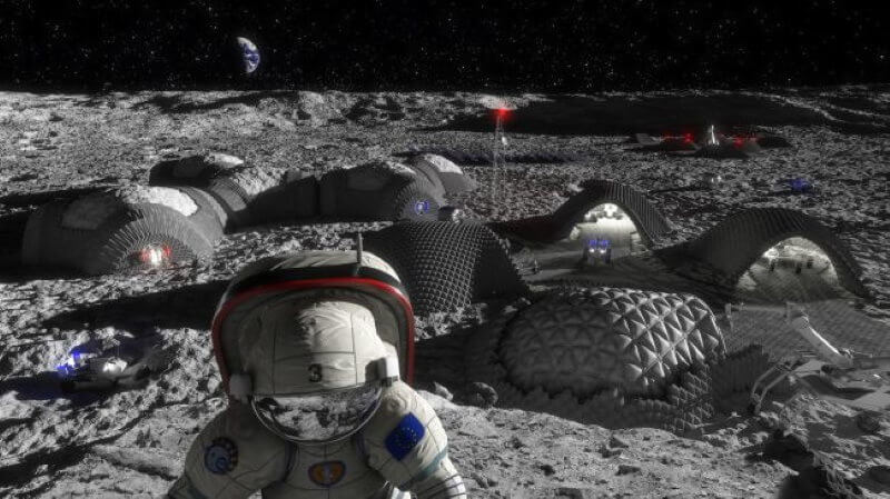 How many people can live on the moon?