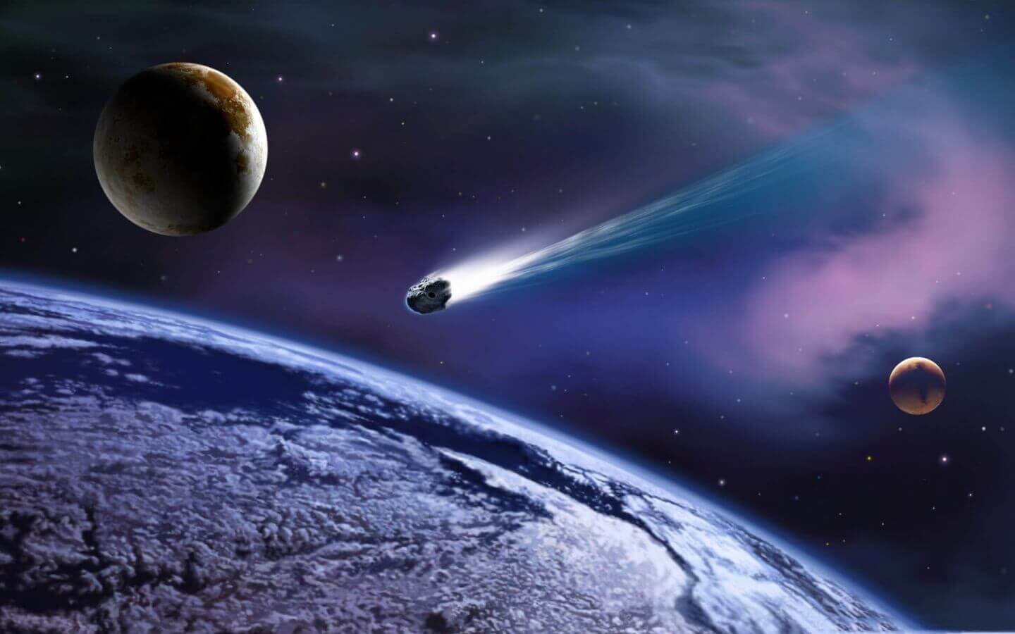 A NASA descobriu em dois метеорах blocos de construção da vida