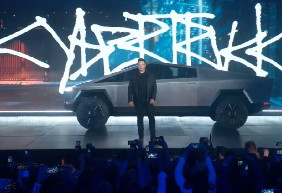 The company Tesla presented an electric pickup Cybertruck and it is available to order