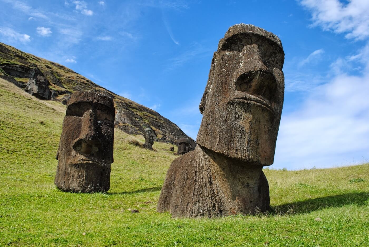 पुरातत्वविदों के रहस्य को हल मूर्तियों ईस्टर द्वीप पर
