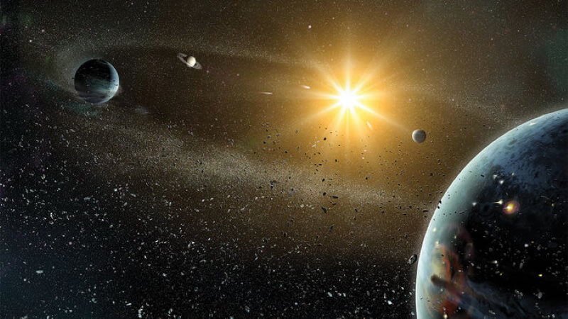 Alte Weltraum-Sturm «zog» die Planeten des Sonnensystems mit Ihren Umlaufbahnen