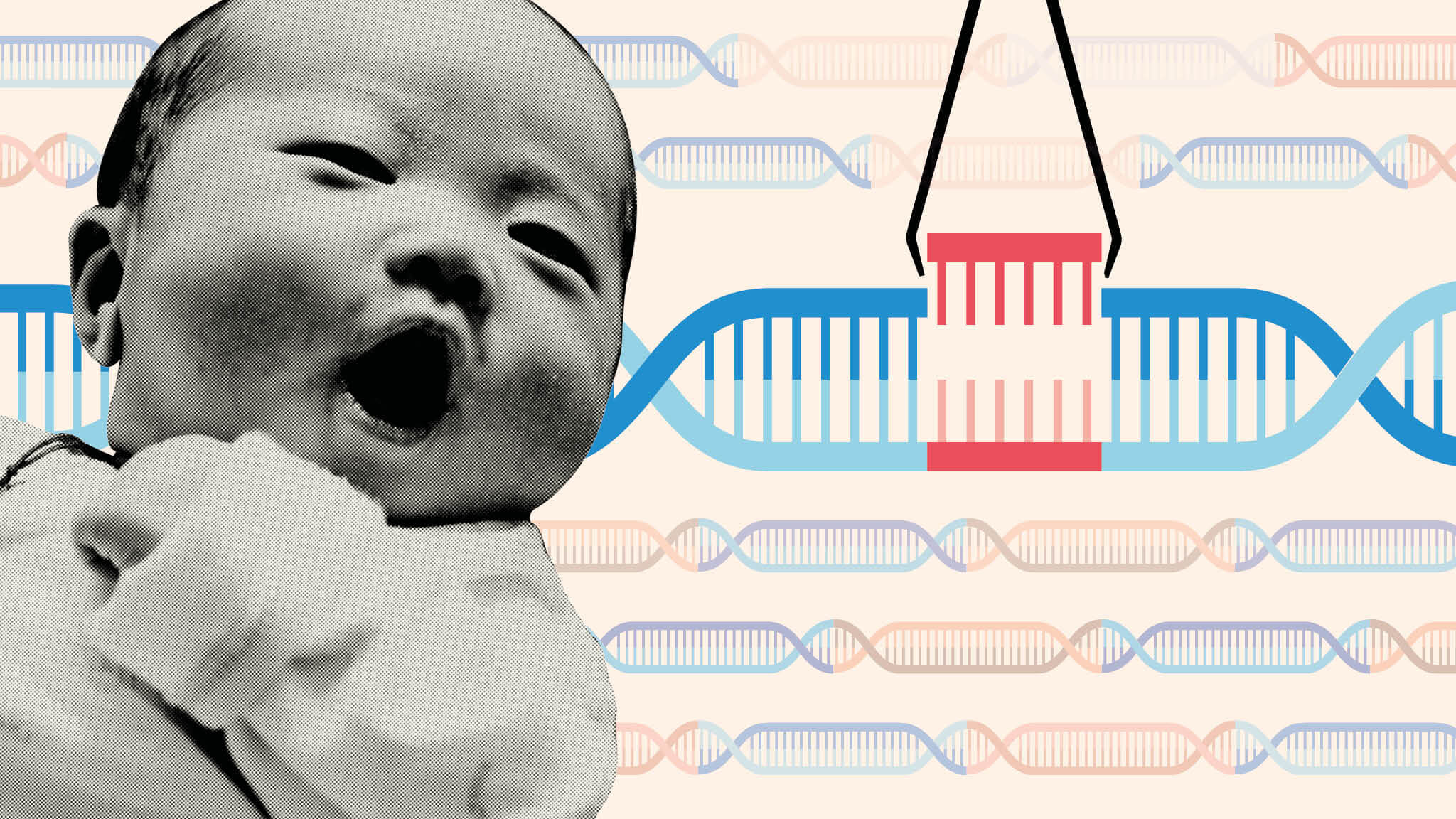China confirmed the birth of a third child, genetically modified