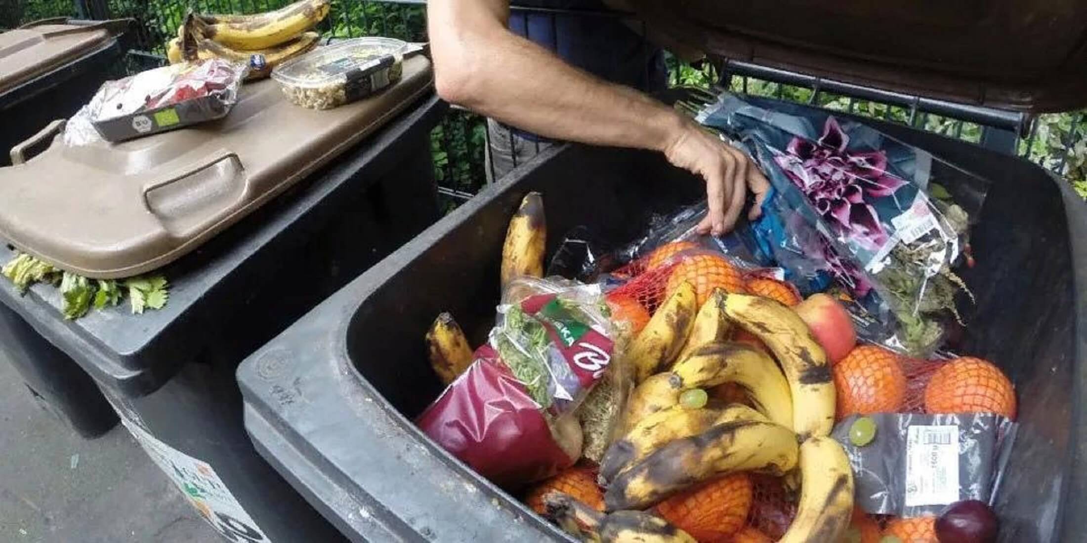 How much food thrown out by people?