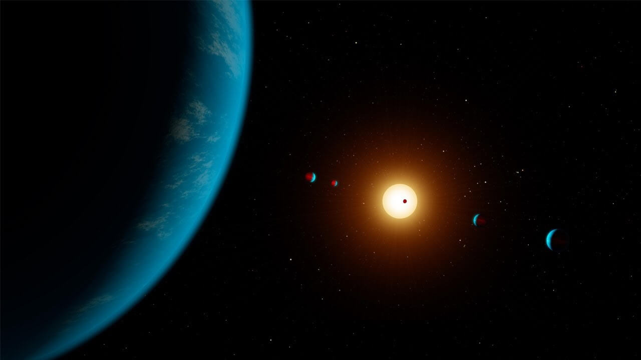 Opdagede den mest harmoniske planetariske system. Men hvad betyder det?