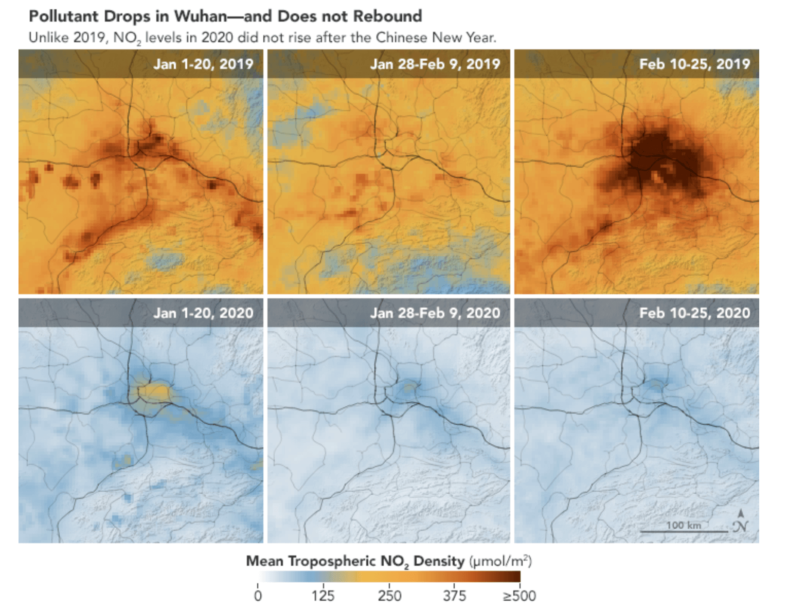 A-t-il de l'air dans le monde plus propre en raison de la pandémie de SRAS-CoV-2?