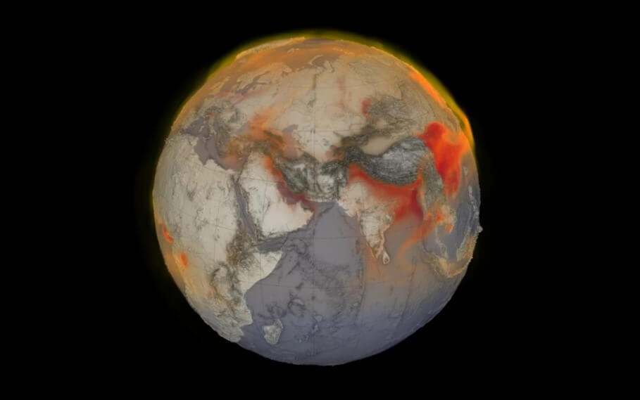 记录的甲烷数量在地球的气氛：它来自什么是危险？