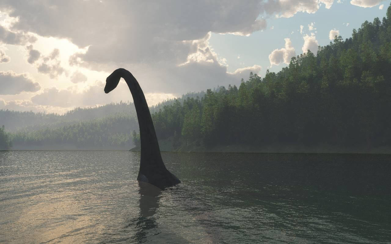 Internett igjen begynte å snakke om Loch Ness monster