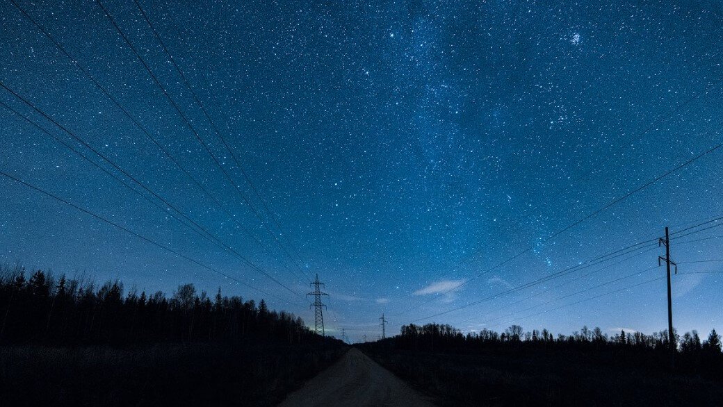 Från vilken plats på Jorden bättre att se den stjärnklara himlen?